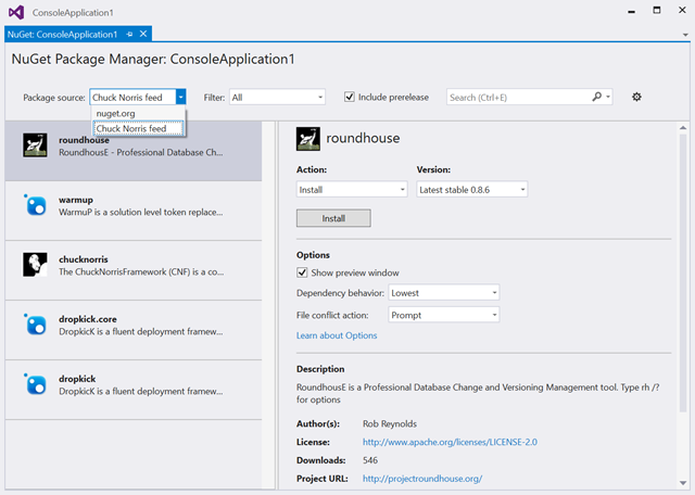 MyGet feed with NuGet V3 API protocol