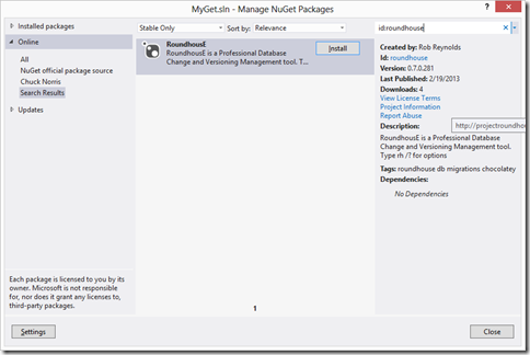 NuGet improved search syntax